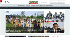 Desktop Screenshot of iwacu-burundi.org