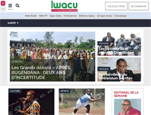 Tablet Screenshot of iwacu-burundi.org
